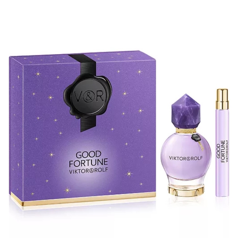 NEVER USED! Viktor & Rolf Good Fortune 2 Piece Perfume Set